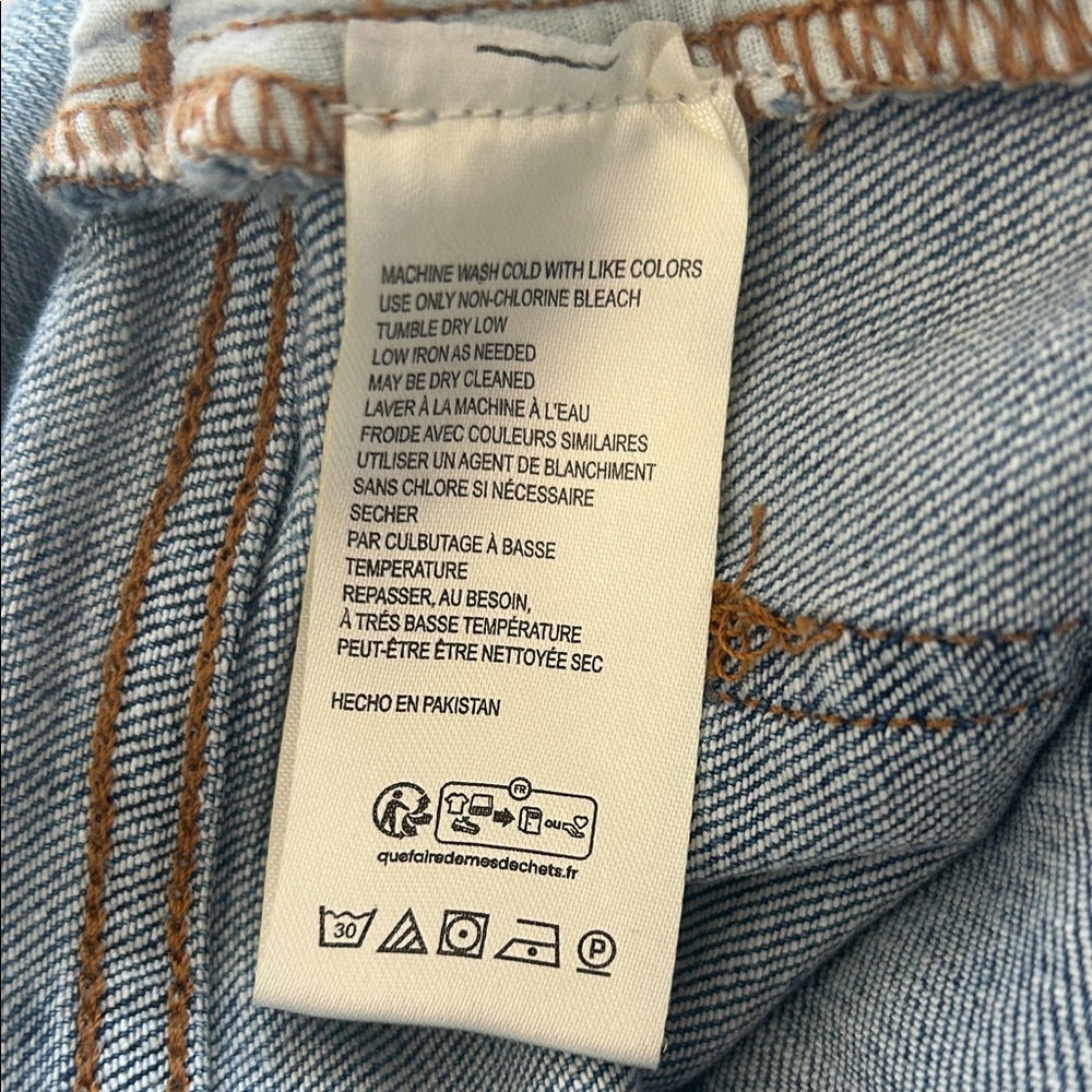 Pilcro Mid Rise Straight Leg Jeans - Picture 4 of 4